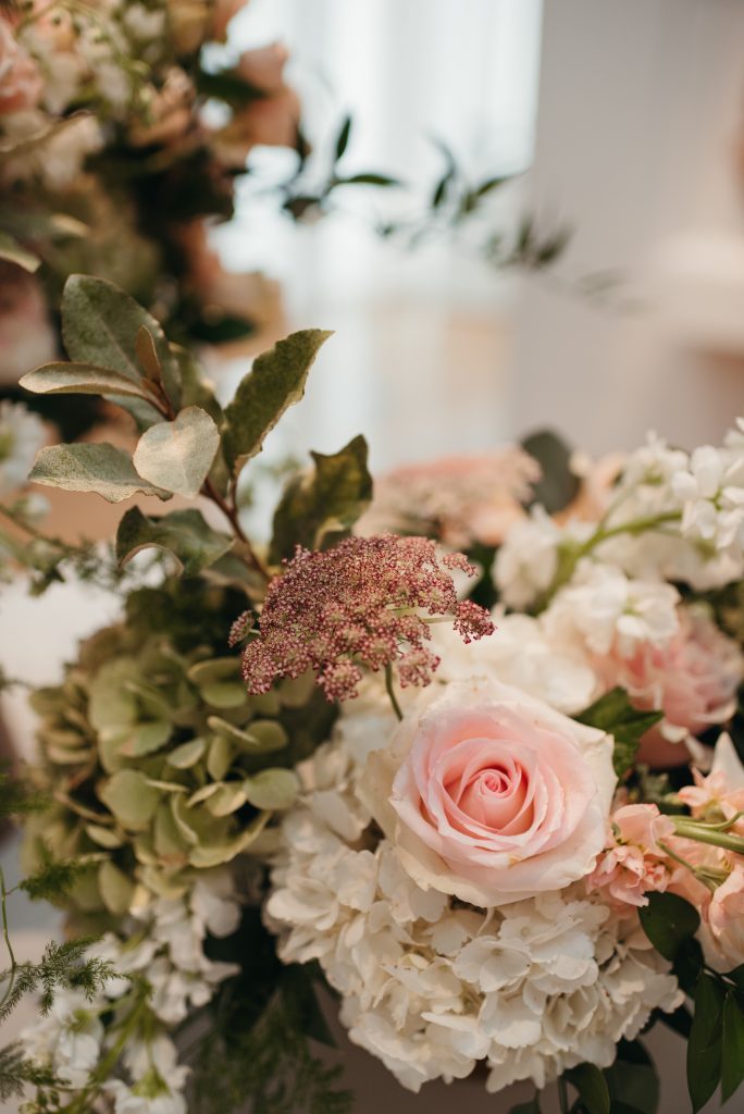 Woman in PNC NCMA Art in Bloom in Selkie La Belle Etoile French Puff Dress
