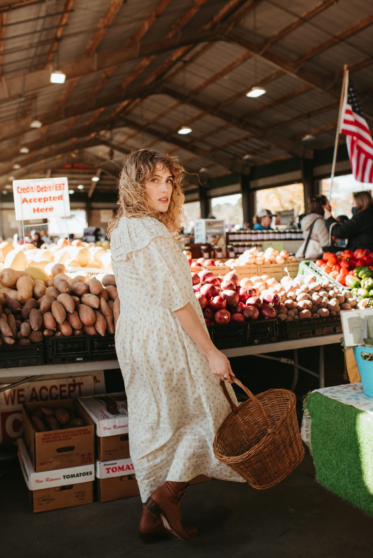 The Great Sterling Dress at Raleigh Farmer's Market
